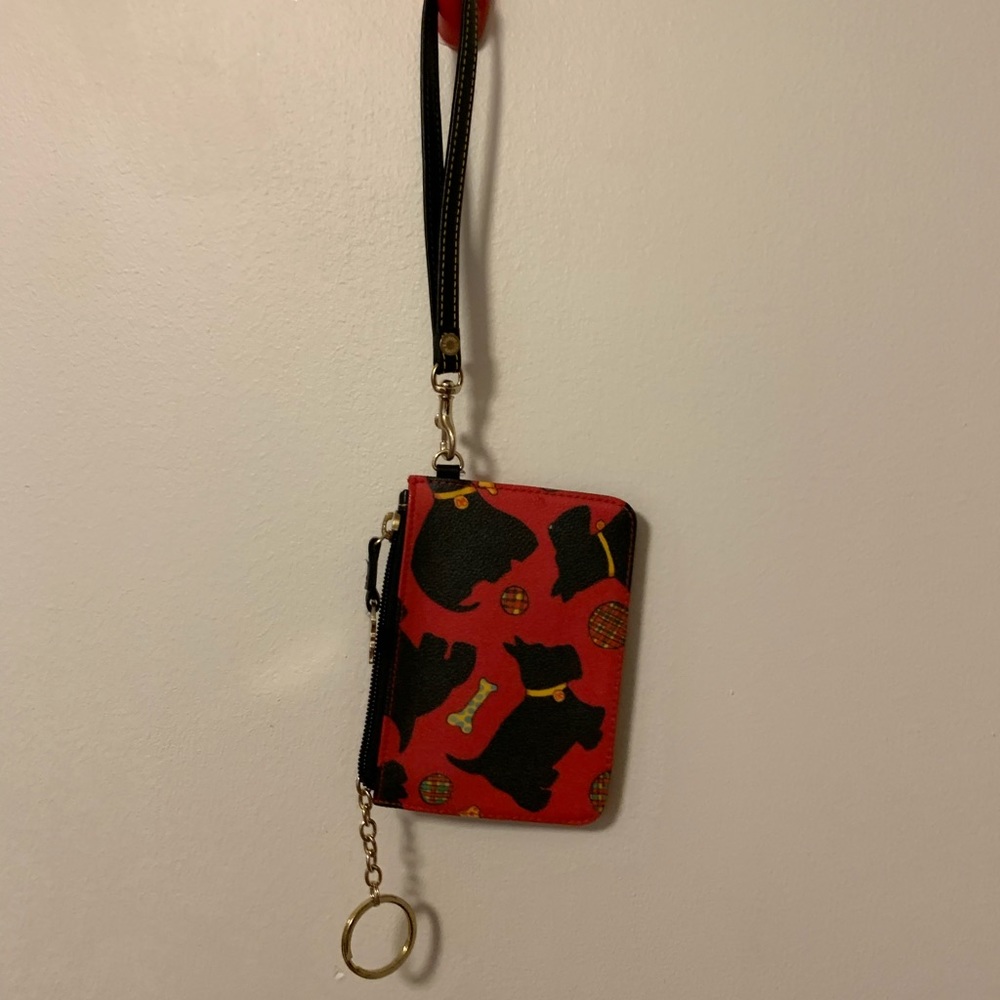 Dooney & Bourke Scottie Dog Coin Purse